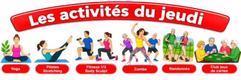 Retour Activités semaine Retour Activités semaine