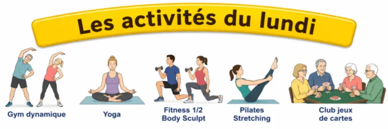 Retour Activités semaine Retour Activités semaine
