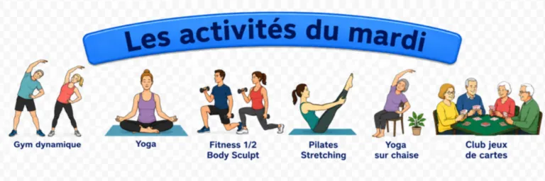 Retour Activités semaine Retour Activités semaine