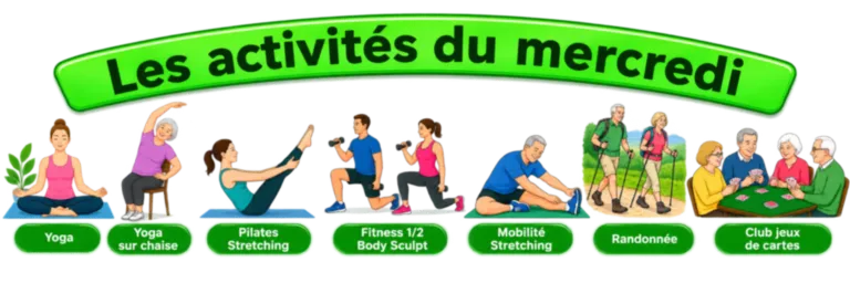 Retour Activités semaine Retour Activités semaine